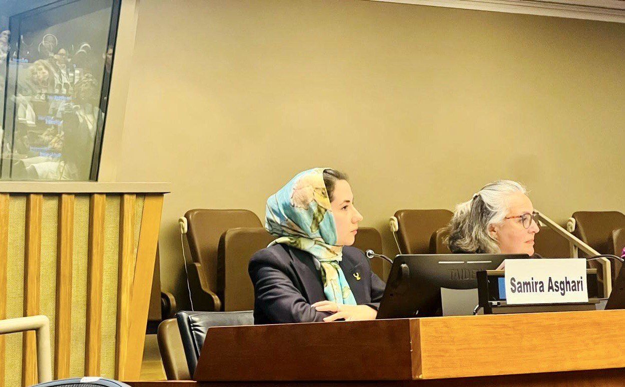 Samira Asghari’s women’s representative of Peace & Sport Council of Afghanistan passionate speech in UN highlights the urgent need for global attention and action to help Afghanistan’s women