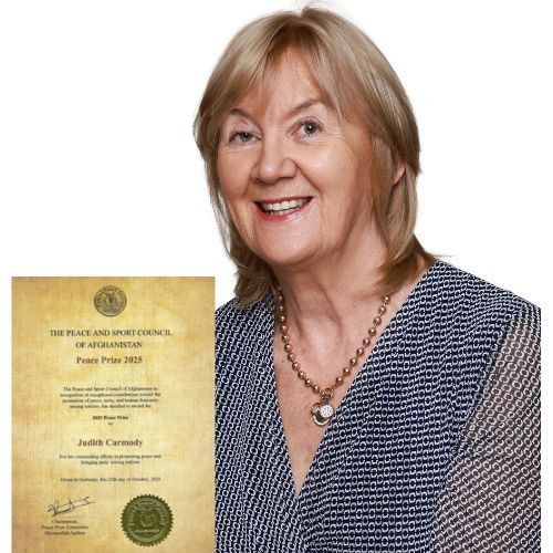 Peace and Sport Council of Afghanistan Awards 2025 Peace Prize to Ms. Judith Carmody